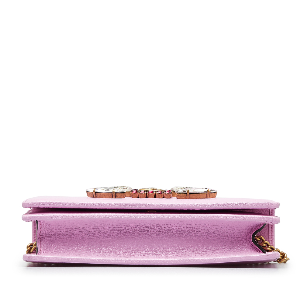 GUCCI GG Marmont Embellished Wallet On Chain Crossbody Bag - Picture 4 of 16